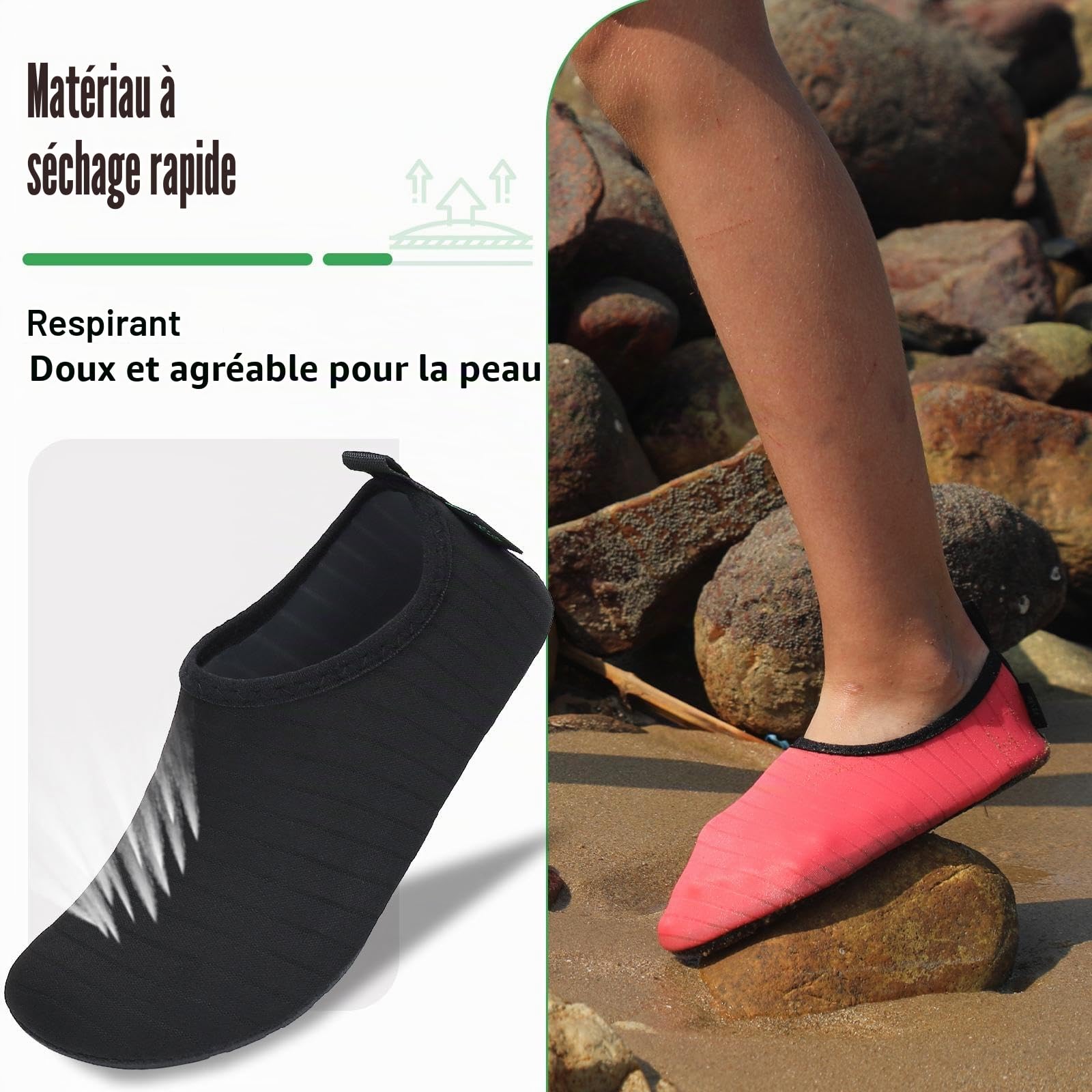 SAGUARO Chaussures Sport Aquatique Mixte Adulte