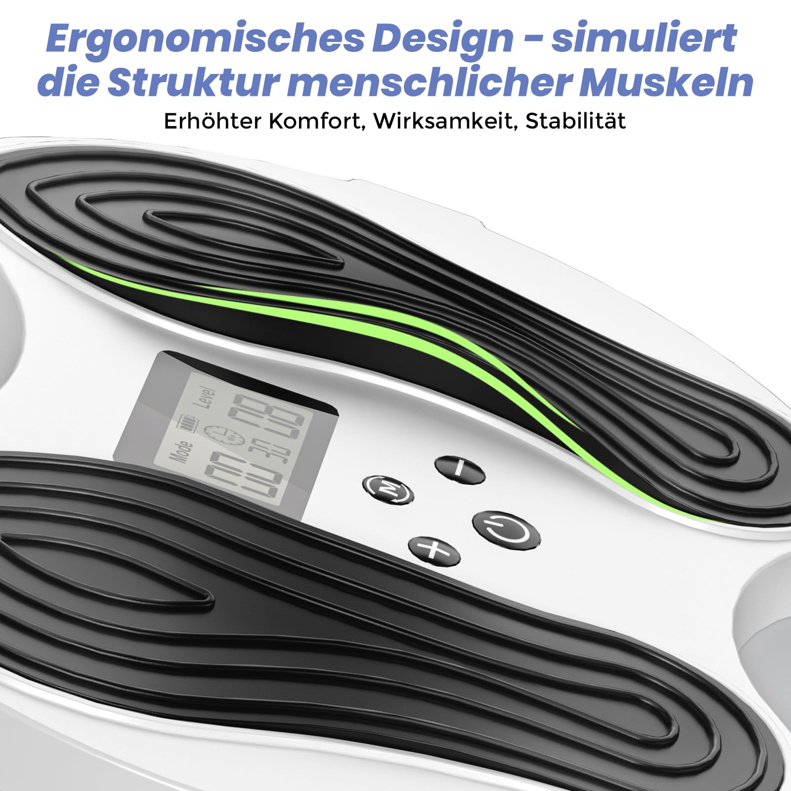 Medic Durchblutungsstimulator für Füße & Beine, EMS Fußmassagegerät, lindert Neuropathie, Knie- & Beinschmerzen, fördert die Fußdurchblutung – Elektrischer TENS Stimulator mit 4