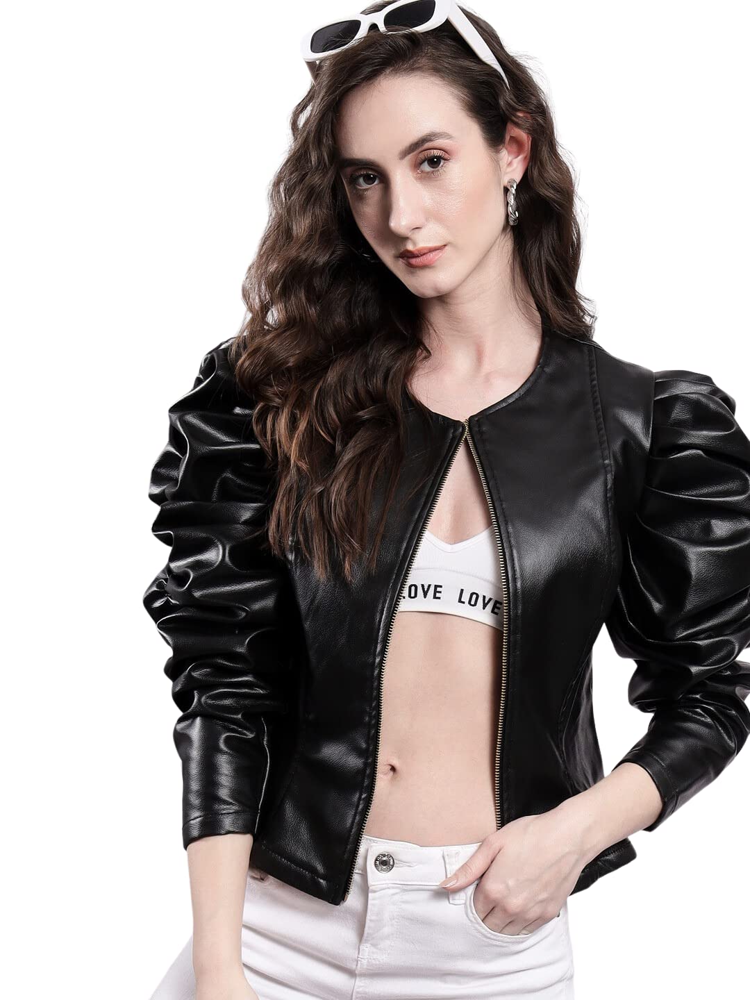 tandul Women’s Jacket – Black Jacket with Unique Design Full Sleeve Jacket with Winter Over coat Jacket, Boost Your Style with Casual Jacket for Women & Girls-picture-22