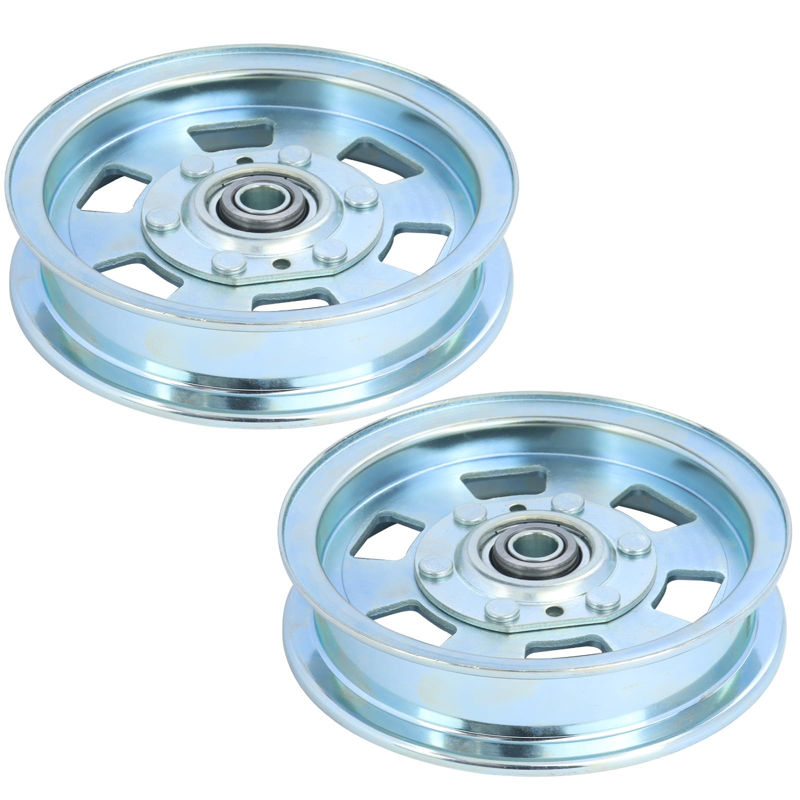 Amazon.com : POSFLAG 2 Pack 033-7201-25-5 3/4 Idler Pulley Bad Boy