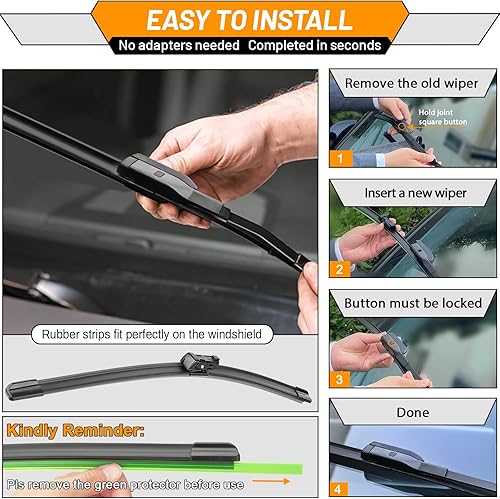 Miniatura 7 de Escobillas de repuesto originales del equipo original para Audi A4 Q5 Q3 A5 RS5 S5 Allroad 2009-2020 repuesto de limpiaparabrisas de 24 pulgadas/20