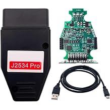 1pcs 1.97.7 J2534 Pro K-line Kline CAN Bus CANHacker Adapter VCI Diagnostic Tool ECU Chip Tunting Tool