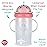 TUM TUM Tippy Up Free Flow Sippy Cup (No Valve), Sippy Cup for Toddlers, BPA Free (Betsy Bear 300ml)