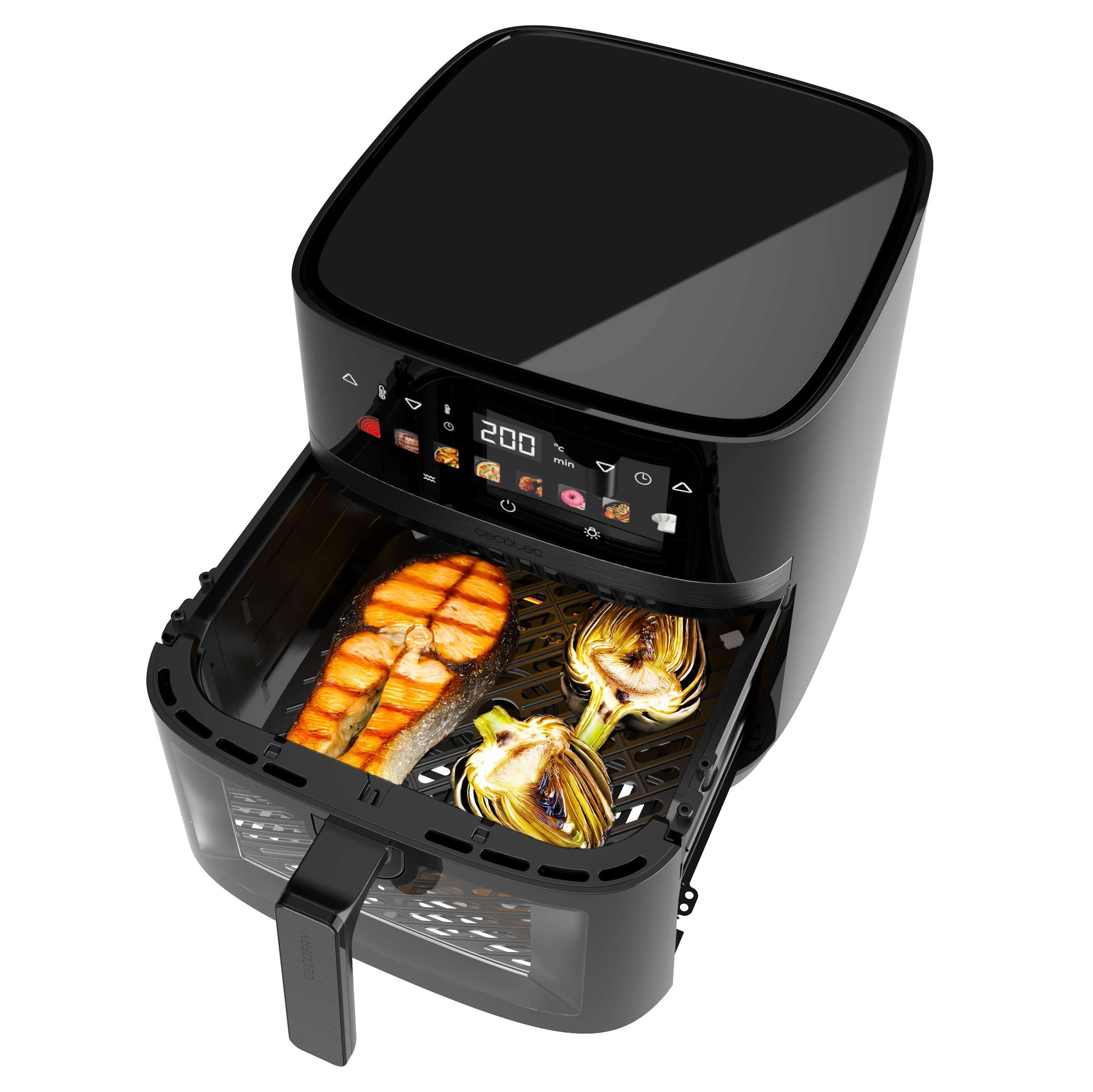 Cecotec Heißluftfritteuse ohne Öl 8L Cecofry&Grill Duoheat 8000 – Ansicht 2