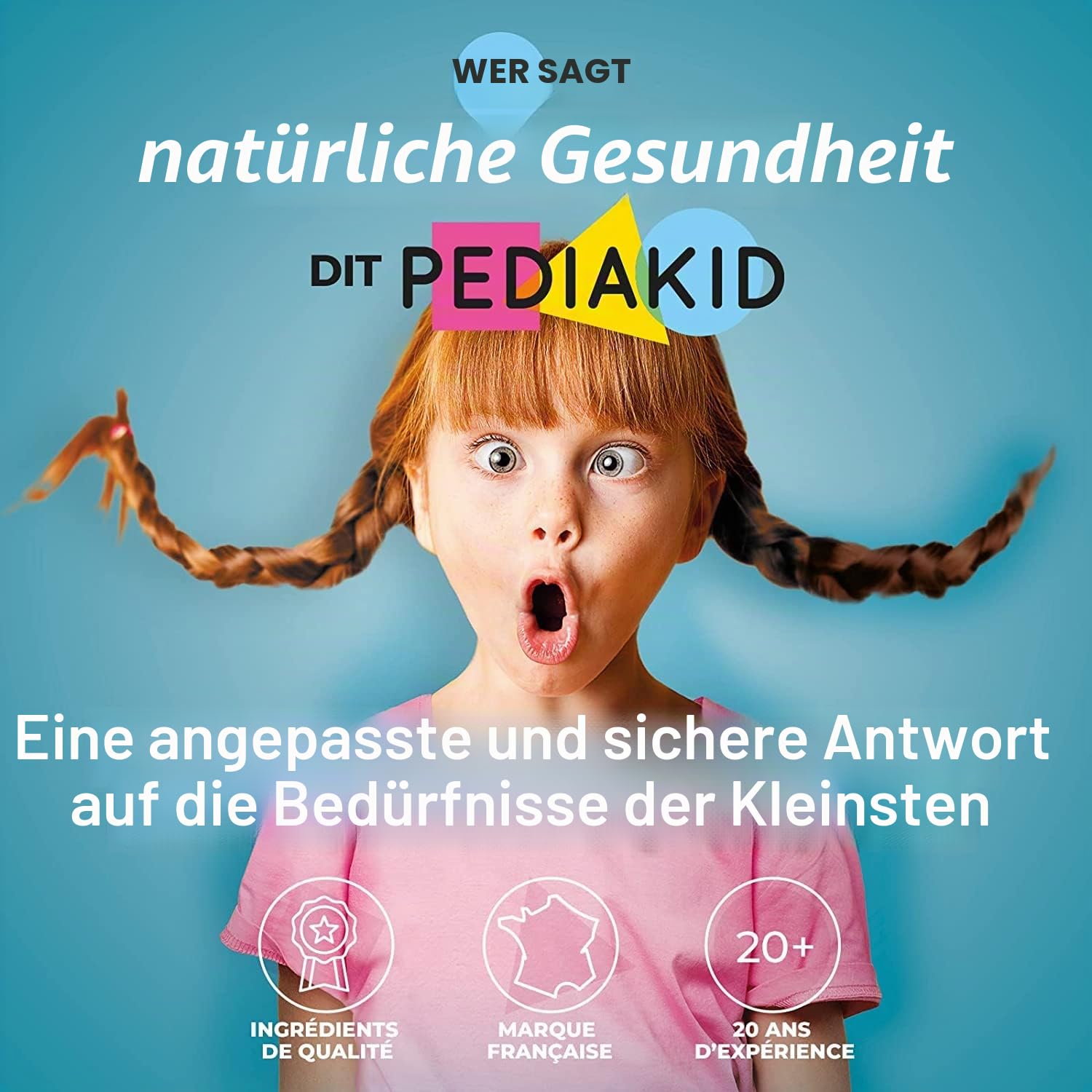 PEDIAKID - Schlafgummi - Nahrungsergänzungsmittel - Linde, Weißdorn, Kamille & Melisse - Erleichtert das Einschlafen - Fördert eine bessere Schlafqualität - Ohne Gelatine - 3er-Packung
