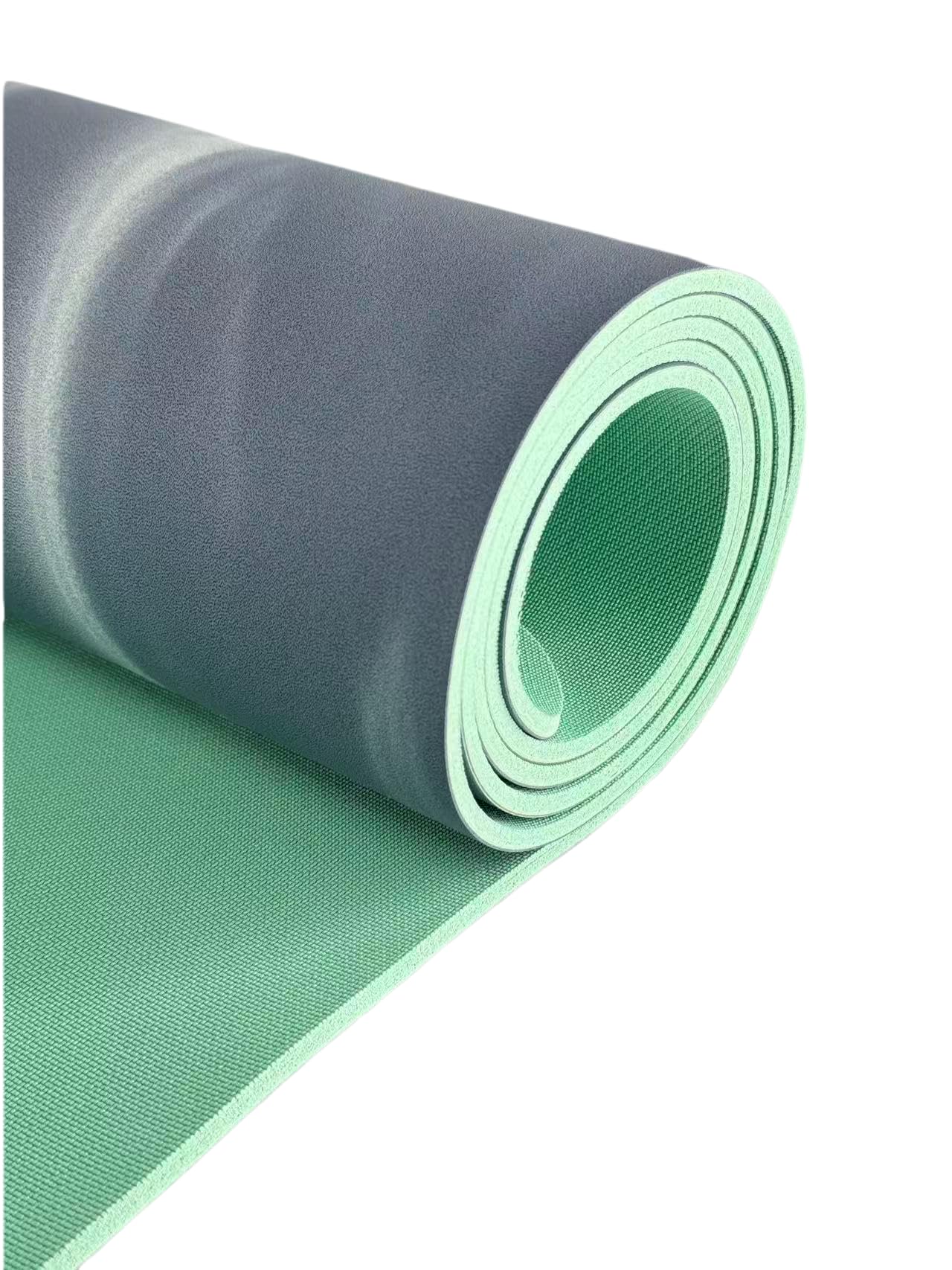 Esterilla de yoga de poliuretano y goma natural, gruesa, antideslizante, para mujeres y hombres, ideal para yoga, gimnasio, pilates, fitness.