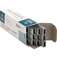 Vista 2 de Business Source Grapas estándar de punta cincel, caja de 5000 (65649), paquete de 5