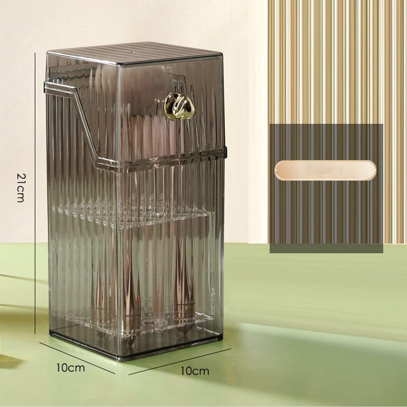 Almacenaje Maquillaje Caja De Almacenamiento para Brochas De Maquillaje, Organizador De Maquillaje, Soporte Ligero para Bolígrafos De Escritorio Habitacion(G)
