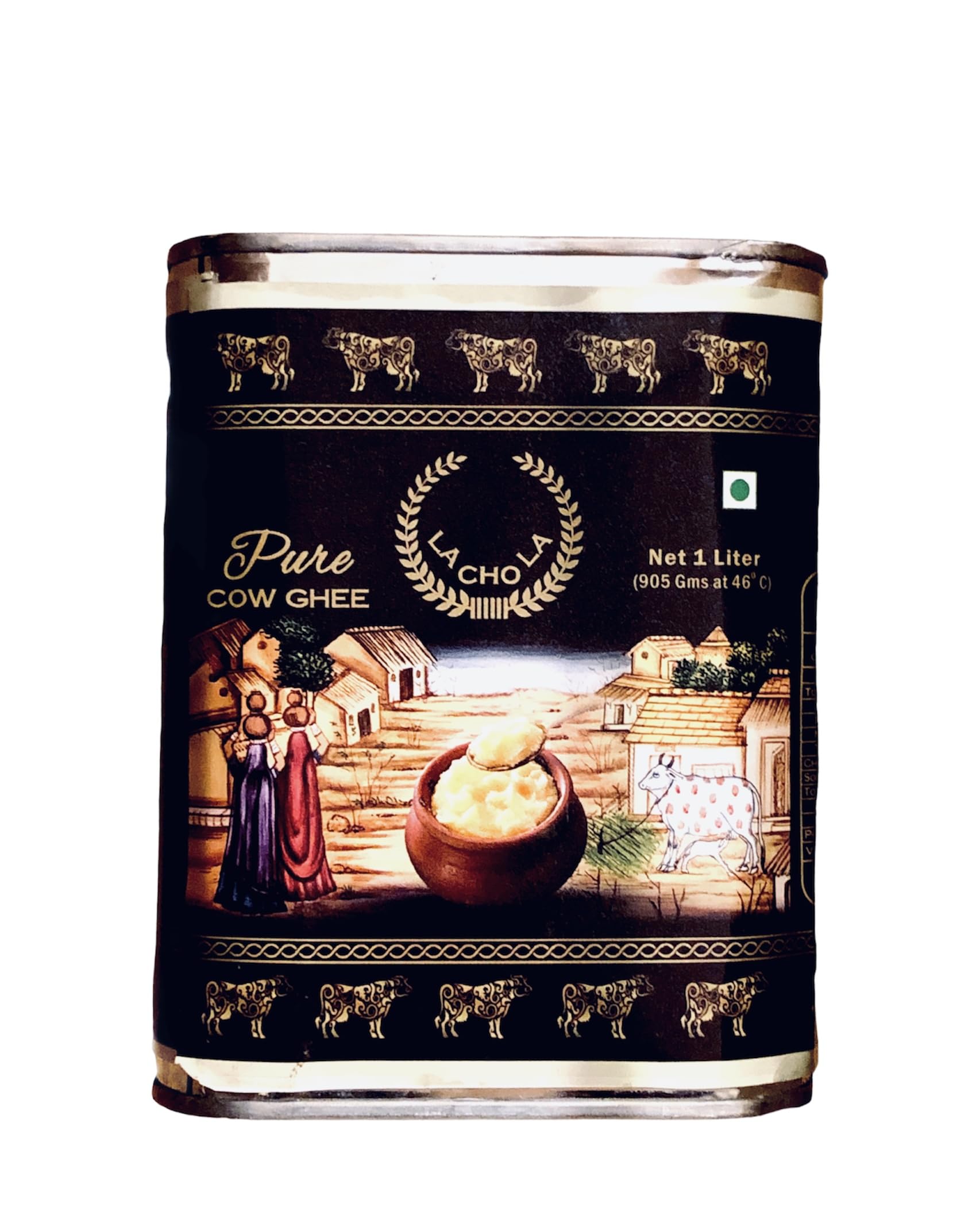 LACHOLA Desi Cow Ghee | Made Traditionally from Curd | Pure Cow Ghee for Better Digestion and Immunity |5 Ltr TIN BOX (PACK OF 1) (B0CNXSGNZZ) Amazon Price History, Amazon Price Tracker
