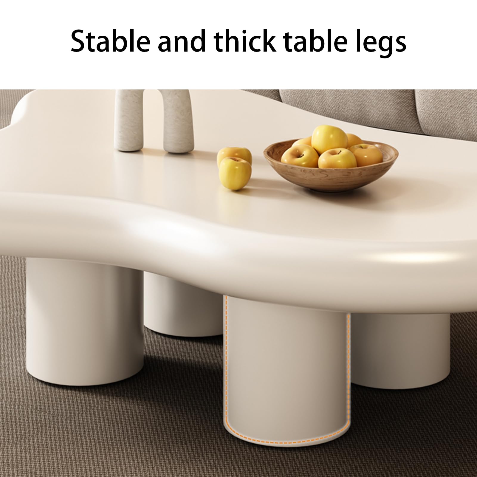 Amazon.co.jp: クラウドコーヒーテーブル、ローコーヒーテーブル