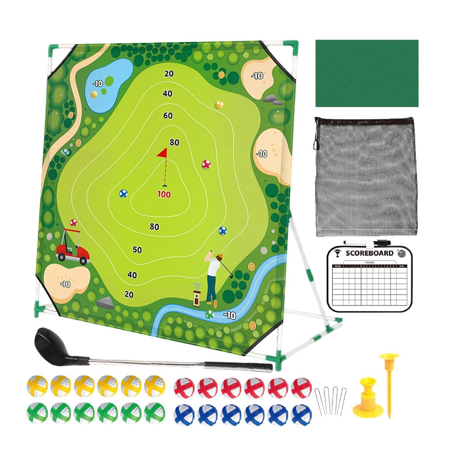 Juego de Golf para Jardín con de Práctica y Pelotas de Putting Interactivo
