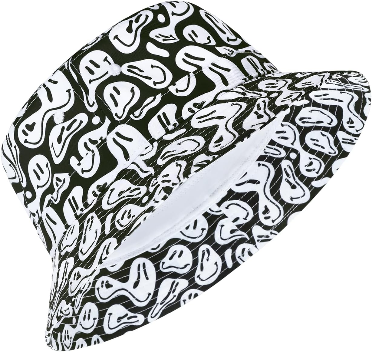 HDE Bucket Hat Unisex Print and Solid Beach Sun Hats Outdoor Packable Headwear - Image 5