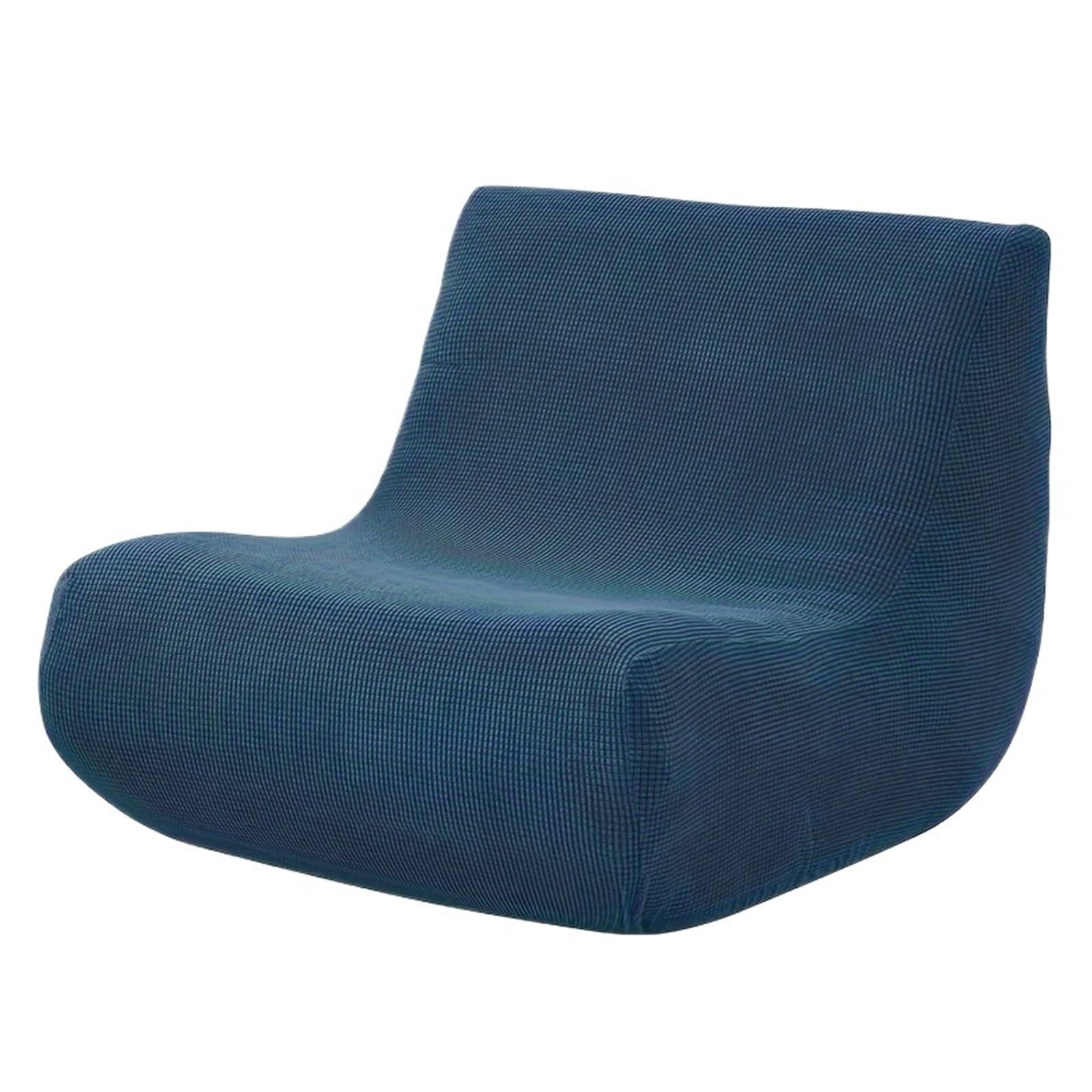 DHYUACN Armless Sofa Slipcover 1pc Stretch Sofa Slipcover Armchair Cover Jacquard Lazy Armless Chair Protector For Bedroom Home Decor(Color 10)