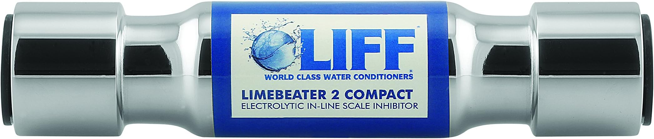BWT LBP2-22 Lime Beater Push Fit Electrolytic Scale Inhibitor, Chrome Finish
