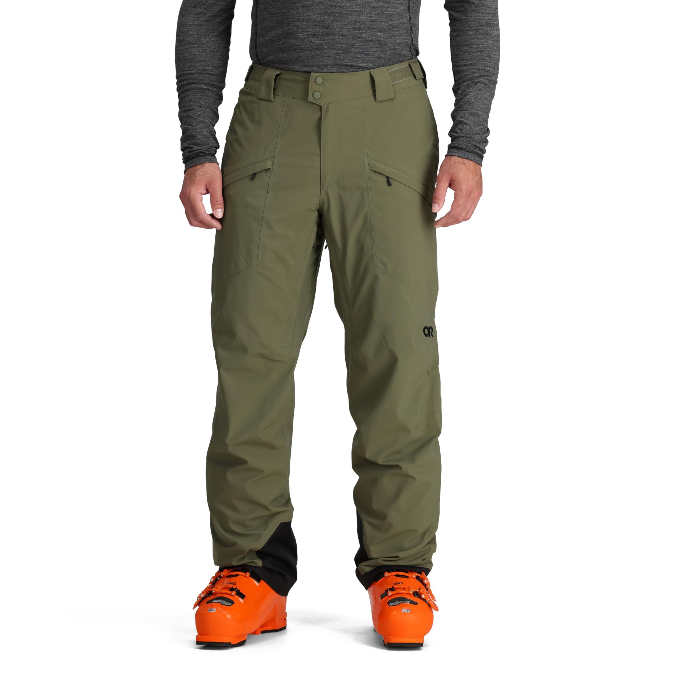 Outdoor Research Men's Snowcrew Pants, Ranger Green, M