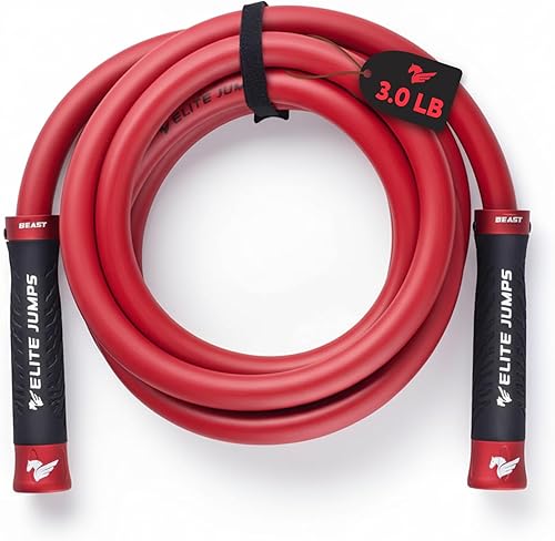 Muay Thai 3.0 Weighted Jump Rope for Men & Women - Professionally Designed for High-Intensity Training  Muay Thai, MMA & Fitness Jump Rope - Full