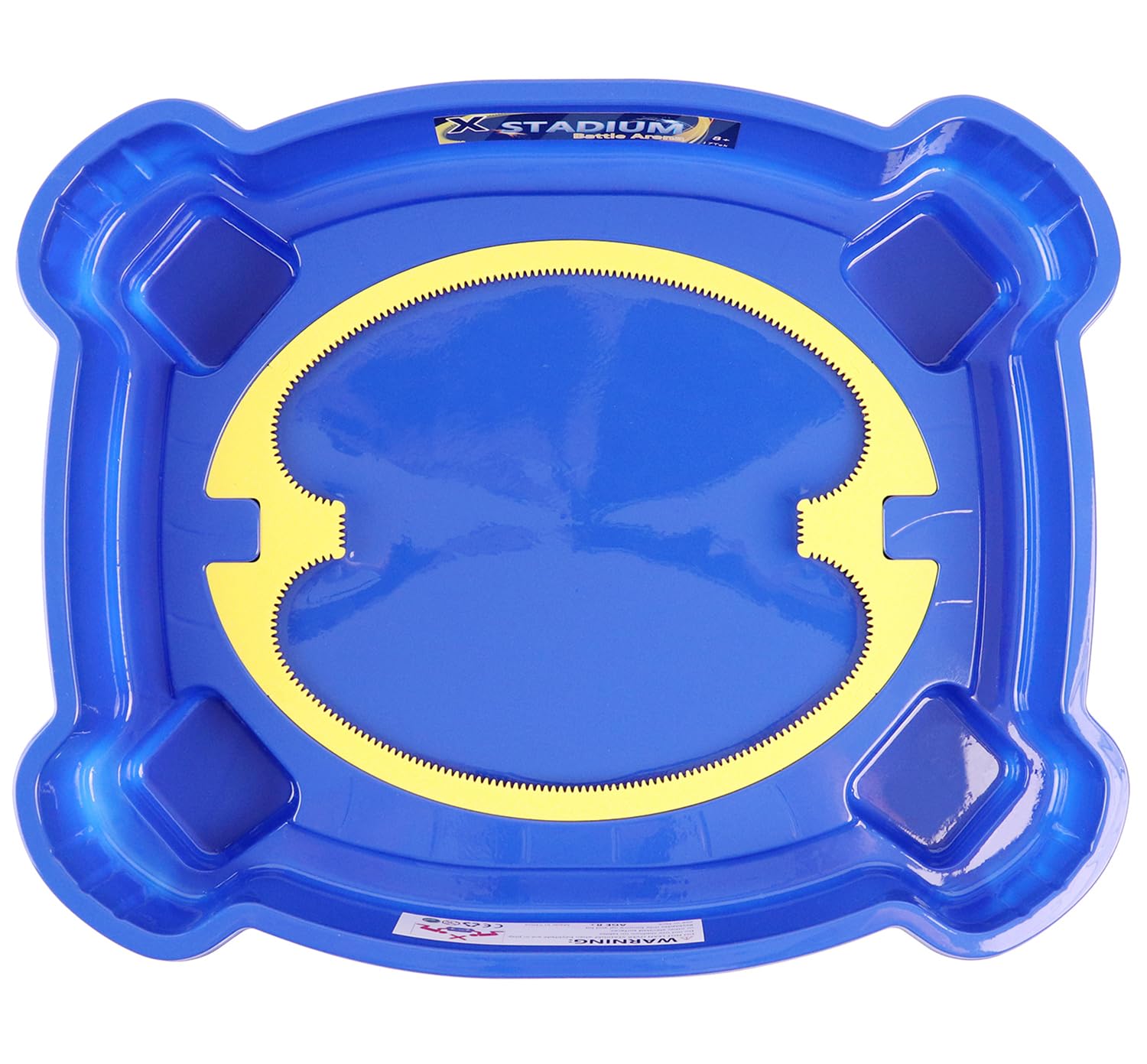 Photo 1 of 17Tek X Stadium Battle Arena Training Ground for Spinning-Top Toys Battling Game (Blue+)