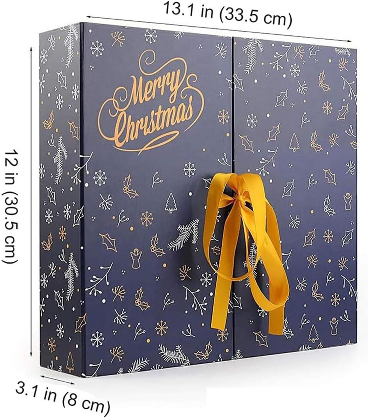 Christmas Advent Boxes Foldable Reusable Decorative Home Decor image 2