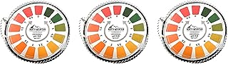 North Mountain Supply pH Test Strips Roll- 0.0 to 6.0 pH Range - Essential for Homebrewing and Cheese Making - 16 Foot Roll - 3 Pack