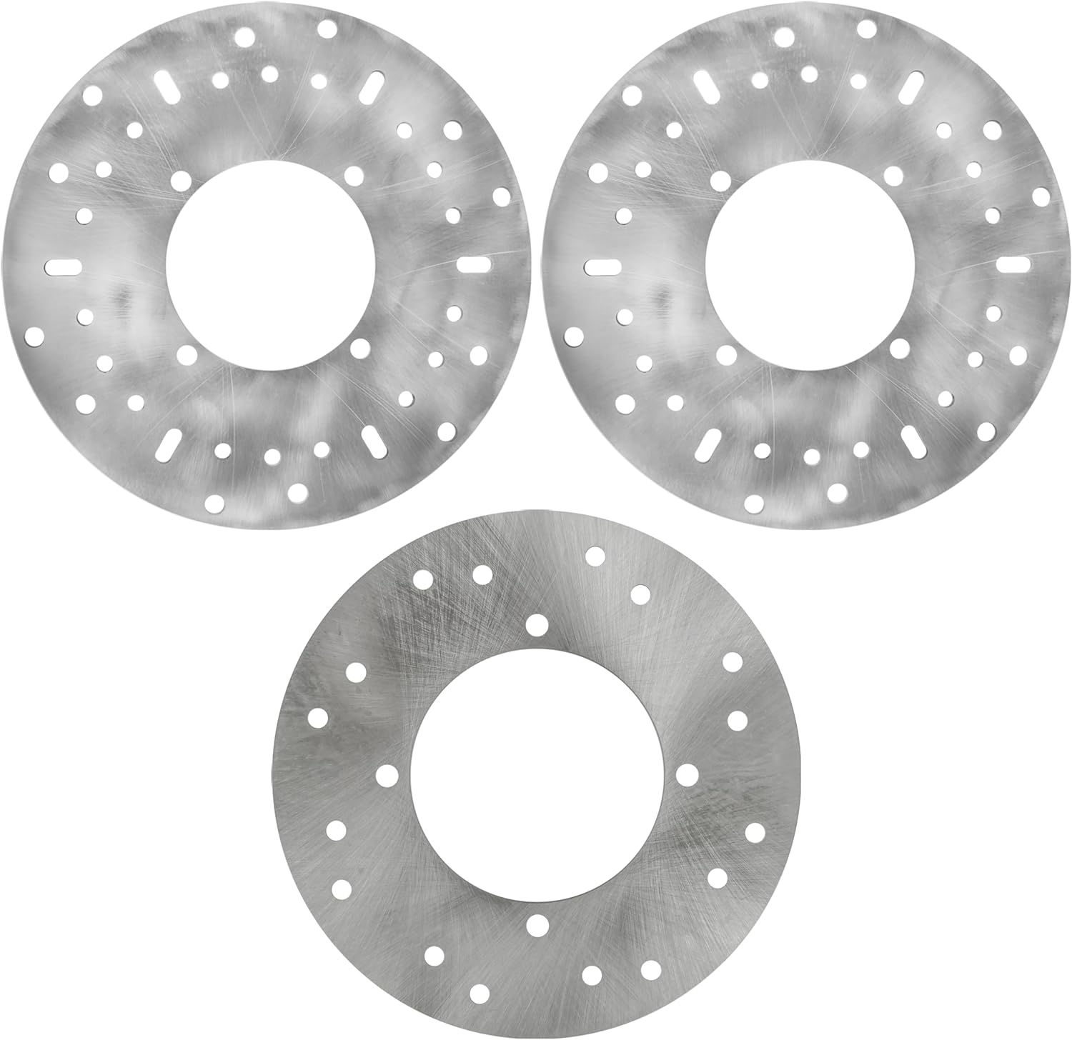 Caltric Front Rear Brake Disc Rotor Compatible with Polaris Sportsman 500 450 2004 2005 2006