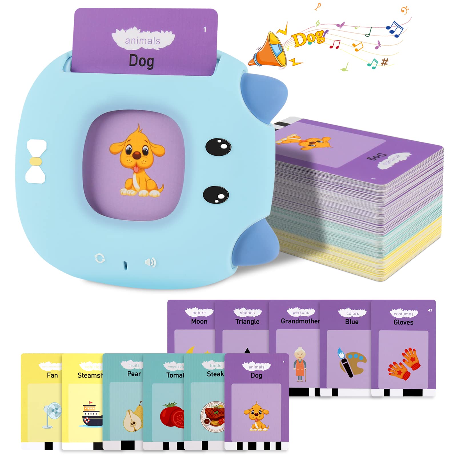 Amazon.com: Learning Cards Toys for Kids Toddler-Talking Flash Cards for  Toddlers 2-6 Years Autism Sensory Toys with 224 Sight Words for Autistic  Children, Learning Educational Toys, Speech Therapy Toys for Kids :