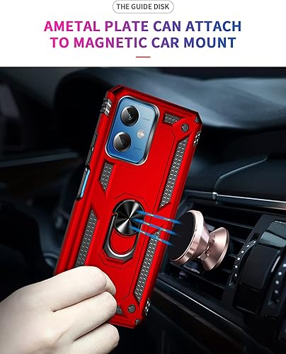 Miniatura 2 de Funda para Xiaomi redmi Note 12 5GPoco X5 5G con protector de pantalla, soporte delgado protección militar a prueba de golpes Armor Defender Funda