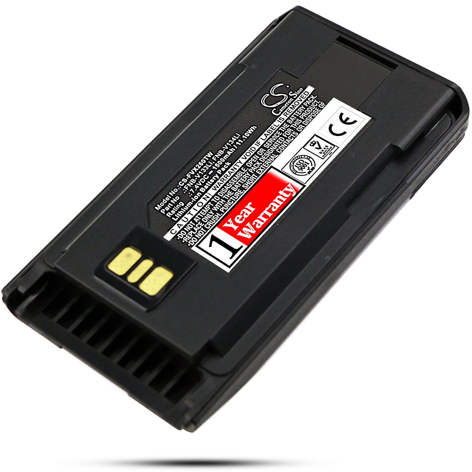 Battery Replacement for Vertex VX-261 EVX-531 AAJ67X001 EVX-534 FNB-V133Li EVX-231 EVX-261 EVX-530 EVX-539 VX-260 VX-451 VX-454 VX-456 VX-459 AAJ68X001