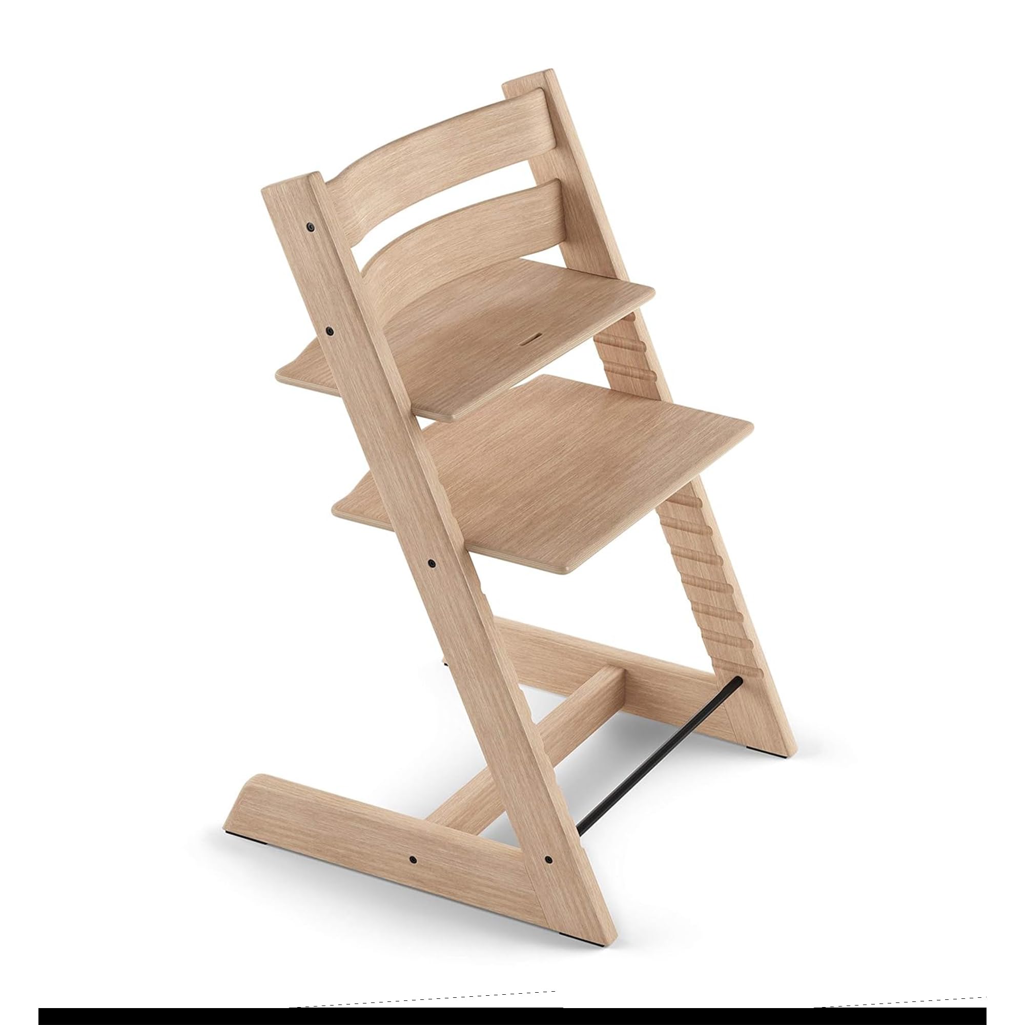 Tripp Trapp Chair from Stokke, Oak Natural - Adjustable, Convertible Chair for Toddlers, Children & Adults - Comfortable & Ergonomic - Made with Oak Wood