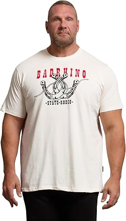 BadRhino Big & Tall Mens Graphic T-Shirt Brown