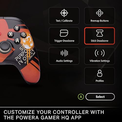 Vista 7 de PowerA Wireless Controller for Xbox Series X S - Borderlands SE, hall effect thumbsticks, low latency wireless, officially licensed, works with Xbox