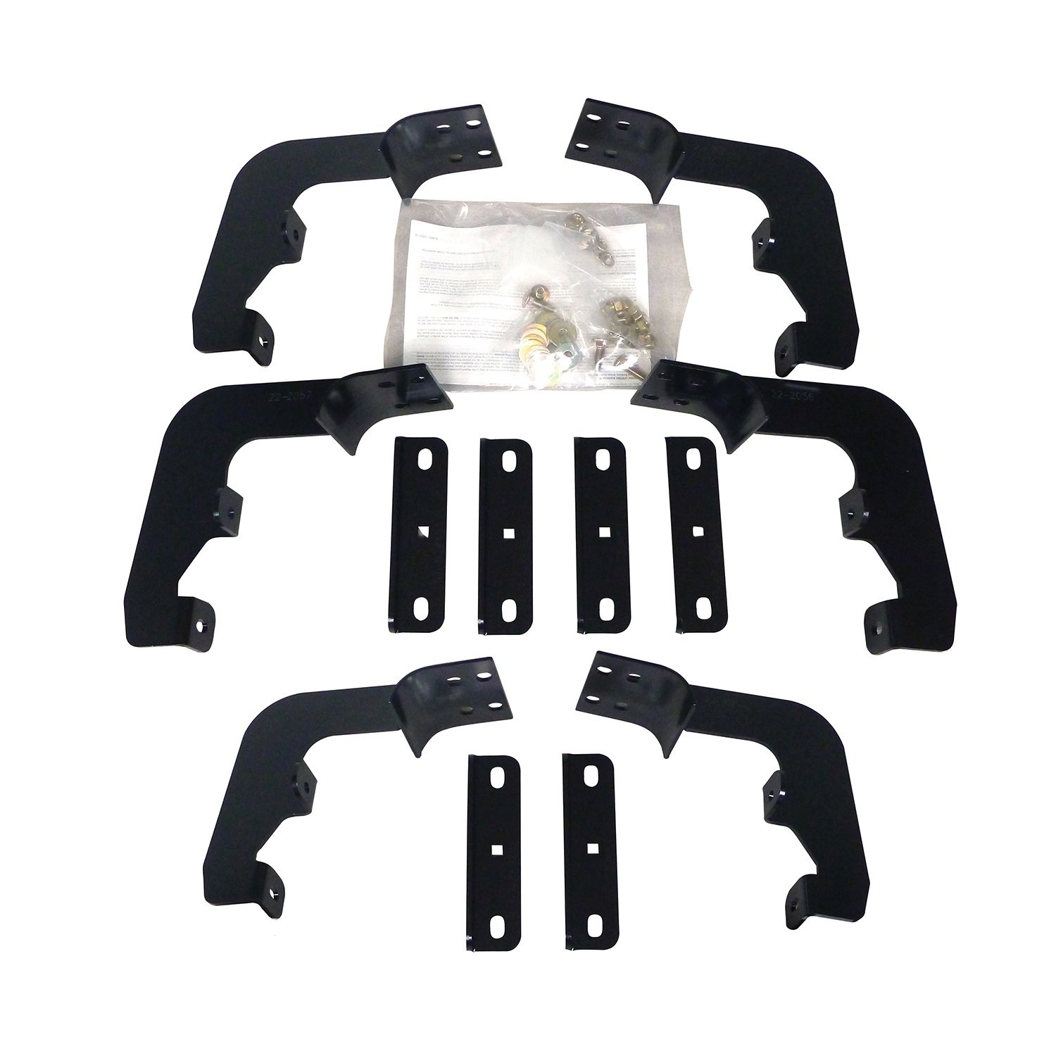 Westin 22-2075 Premier Oval Nerf Bar Mount Kit fits 2015-2025 Colorado Canyon Crew Cab Black Pair