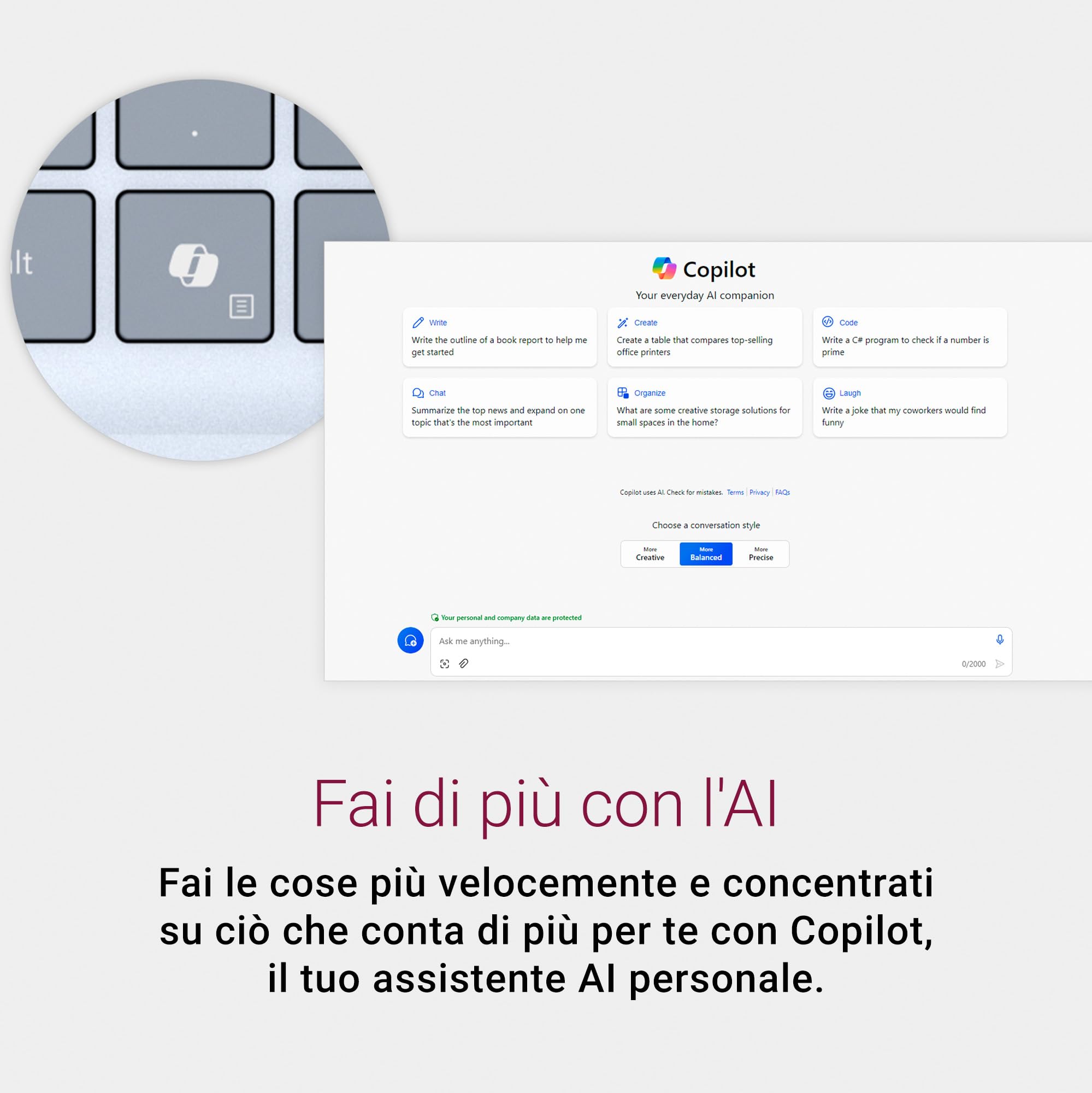 Dell Inspiron 14 Plus 7441 Copilot+ Portatile 14" QHD+ touch-screen, Snapdragon X Plus, Qualcomm Adreno, 16GB Memoria, 1TB SSD, Windows 11 Home, Tastiera retroilluminata con tasto Copilot, italiano