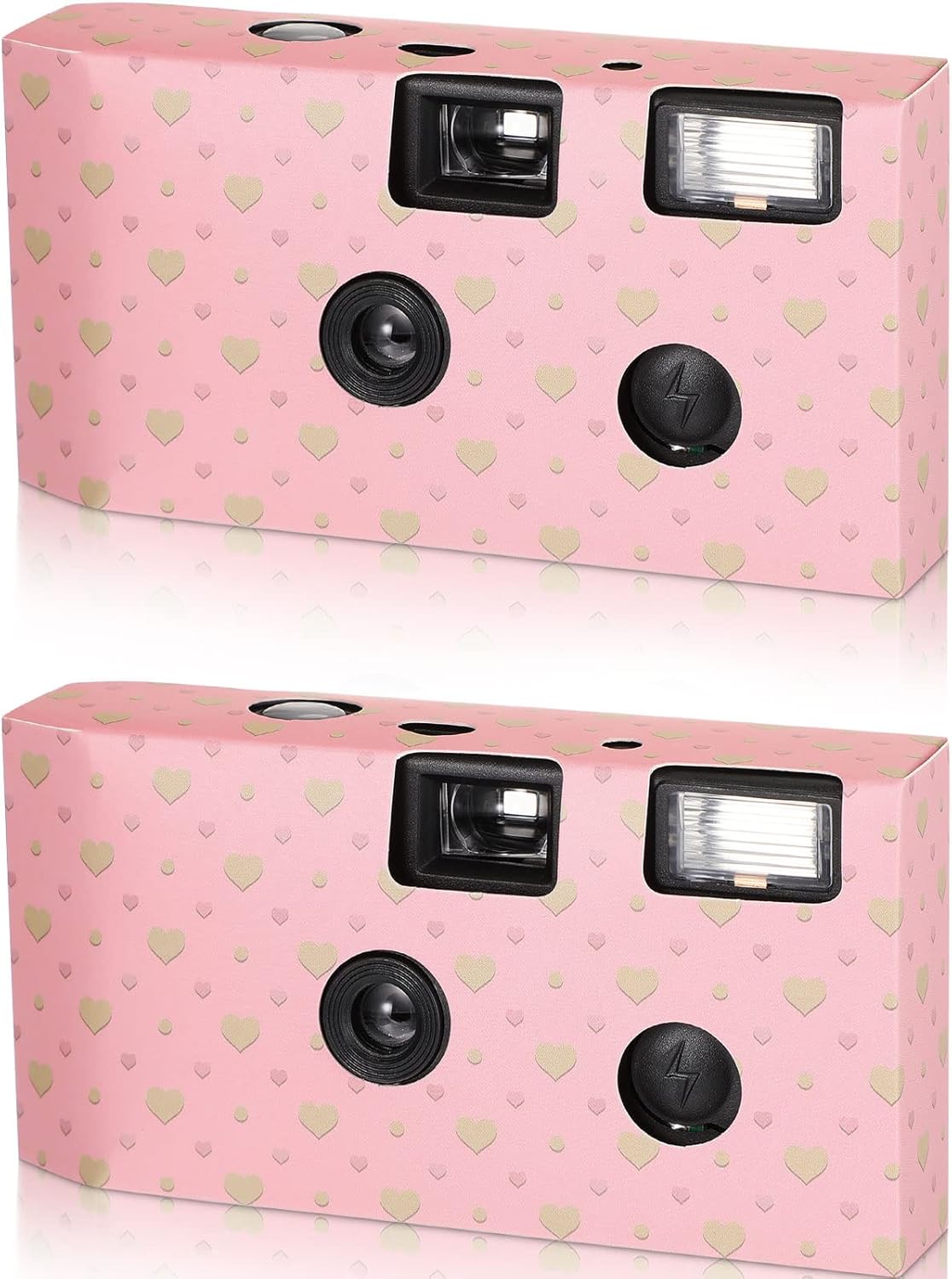 2 Pack Disposable Camera for Wedding, 34mm Single Use