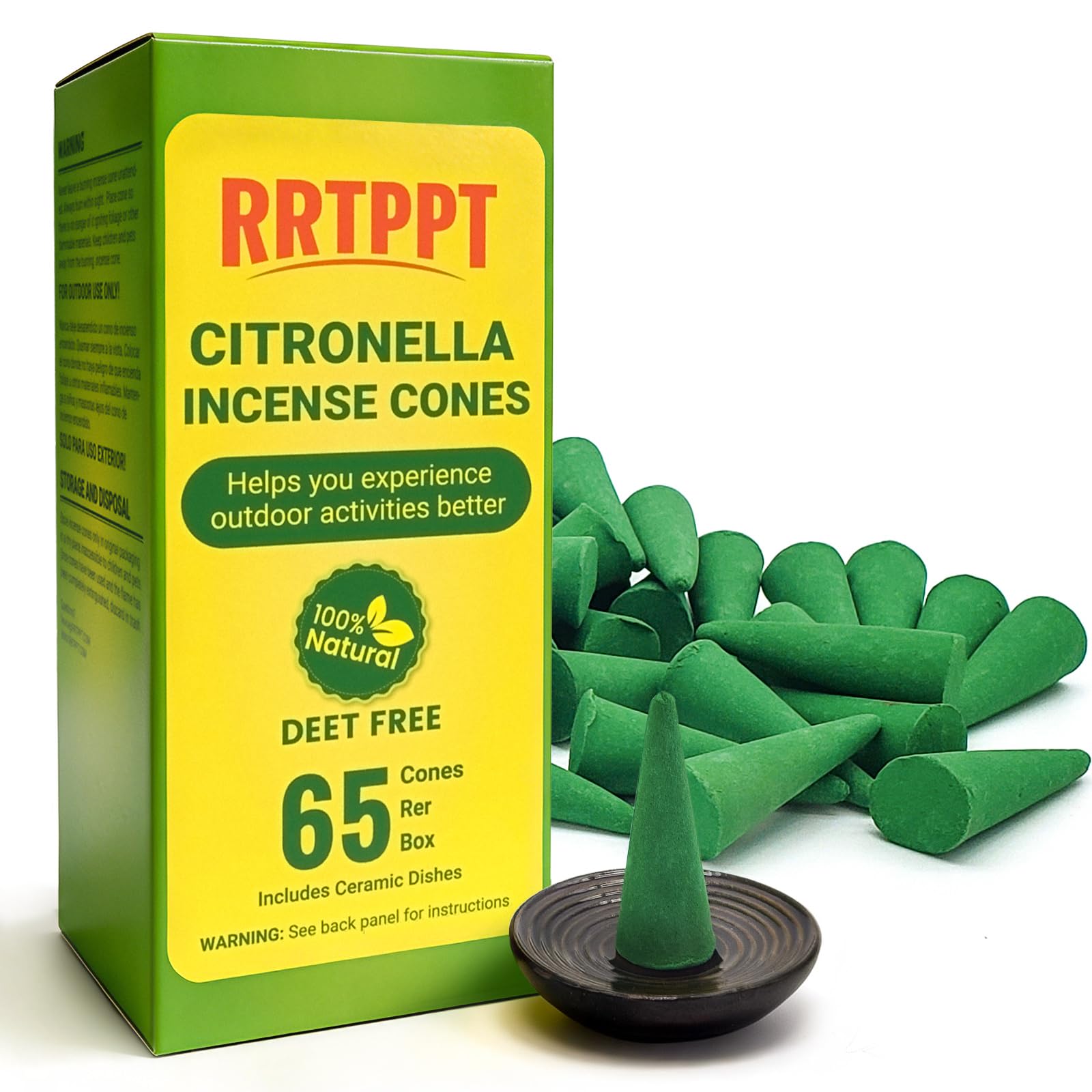 RRTPPT Citronella Incense Cones