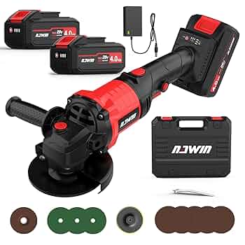 NAWIN 20V充電式ディスクグラインダー コードレス Amazon | ナウィン 20V充電式ディスクグラインダー コードレス