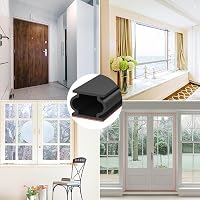 ZSRedHong Öntapadós Ajtószigetelő Szalag 12mm×8mm×6m - Vízálló Gumitömítés Ajtókerethez, Rugalmas Huzatgátló Tömítőcsík, Fekete 7