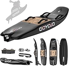 GOYOJO High-Speed Electric Surfboard - 12/15 KW Water Jet Surfing Board, Maximum Speed of 65 KM/h, Battery Life of 50-80 Minutes, Hybrid Fiber Construction, Suitable for Adults