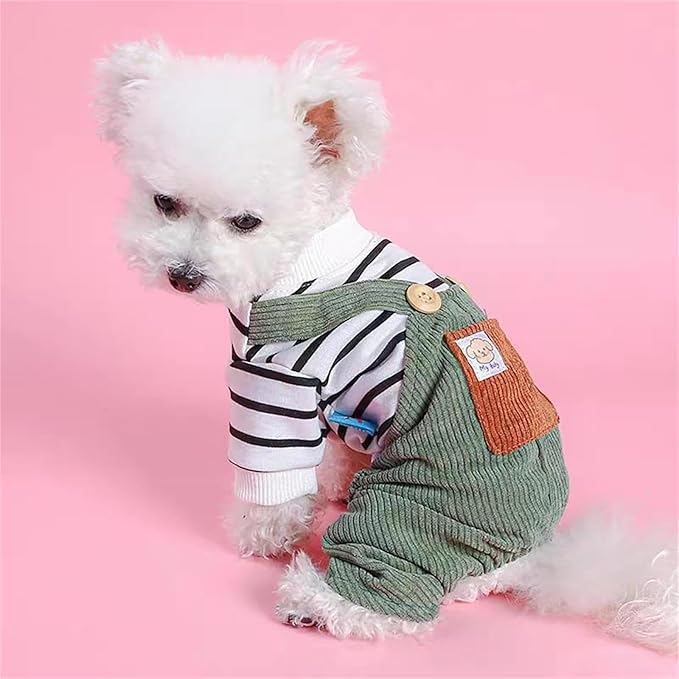 Mono de Oso Cómodo para Perros Pequeños, Disfraz de Sudadera miniatura 2