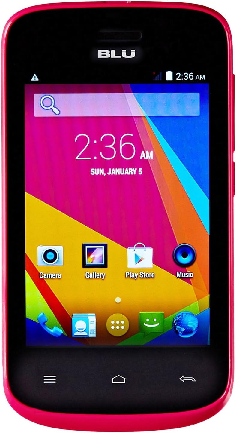 BLU Dash JR K Smartphone - Unlocked - Pink