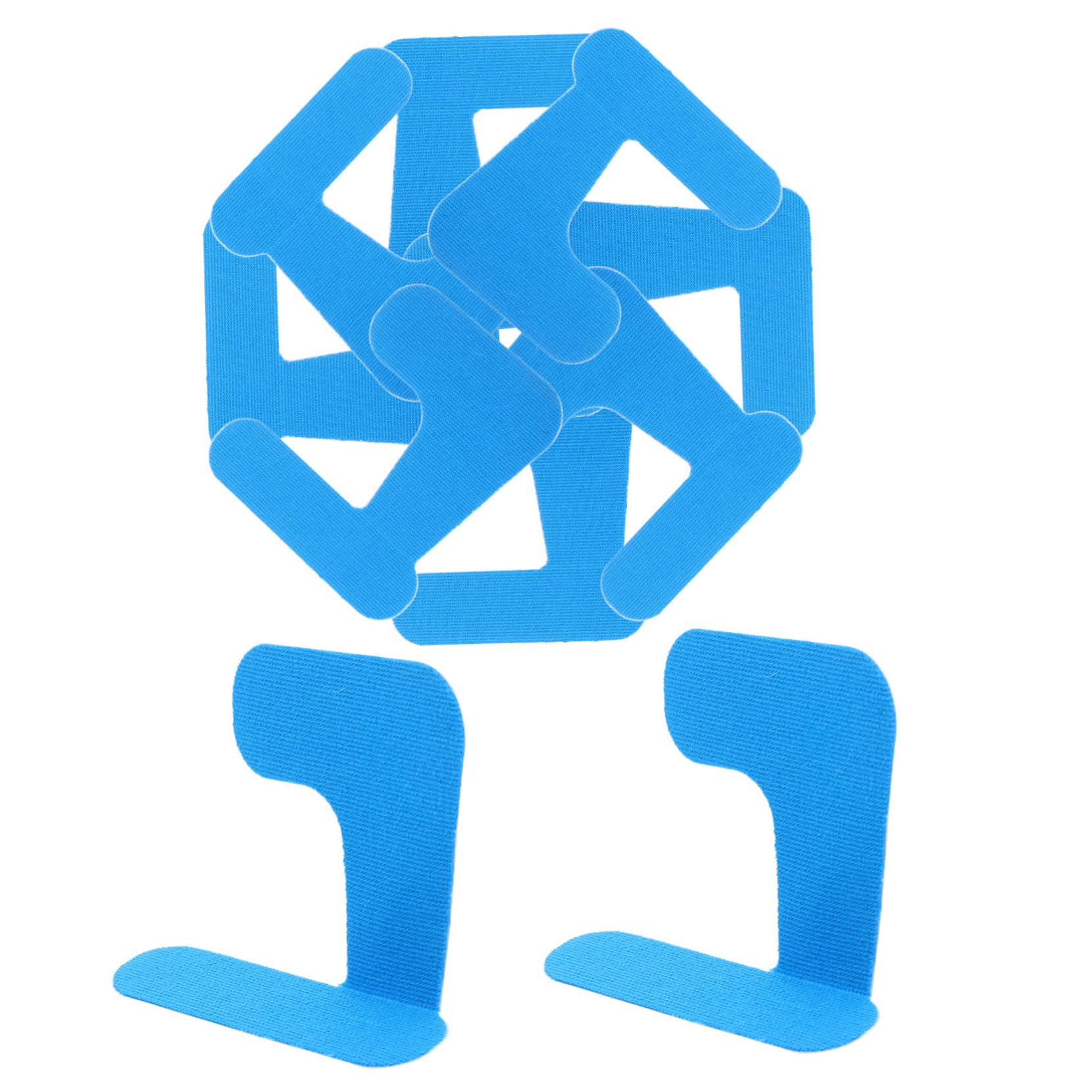 HAPINARY Elastic Finger Protection Patch Anti-friction Thumb Tape 10pcs Set Lightweight Stretchy Self Adhesive Thumb Straps Sports Tape for Bowling Athletics