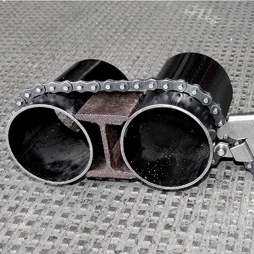 Miniatura 3 de Strong Hand Tools - VAL-PFC1024, alicates de cadena de bloqueo, cadena extraíble de 24 pulgadas, soporta tubos de hasta 6.5 pulgadas de diámetro