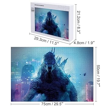 Amazon.co.jp: ゴジラ ジグソーパズル 500/1000ピース アニメ
