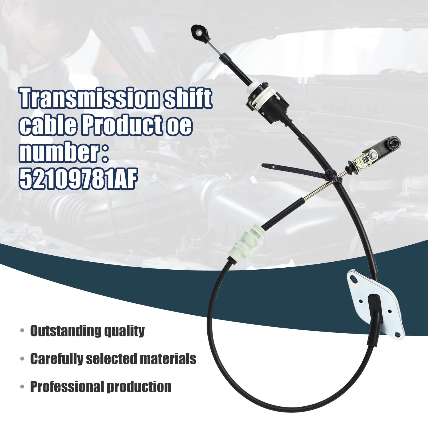 52109781AF Transmission Shift Cable/Gear shift Control Lever