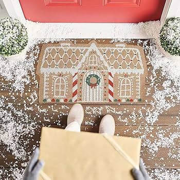 ★HOUSE レコード 大量 65枚セット② まとめ売り ハウス 12inch Christmas Welcome Mat Outdoor Gingerbread House Doormat & Porch