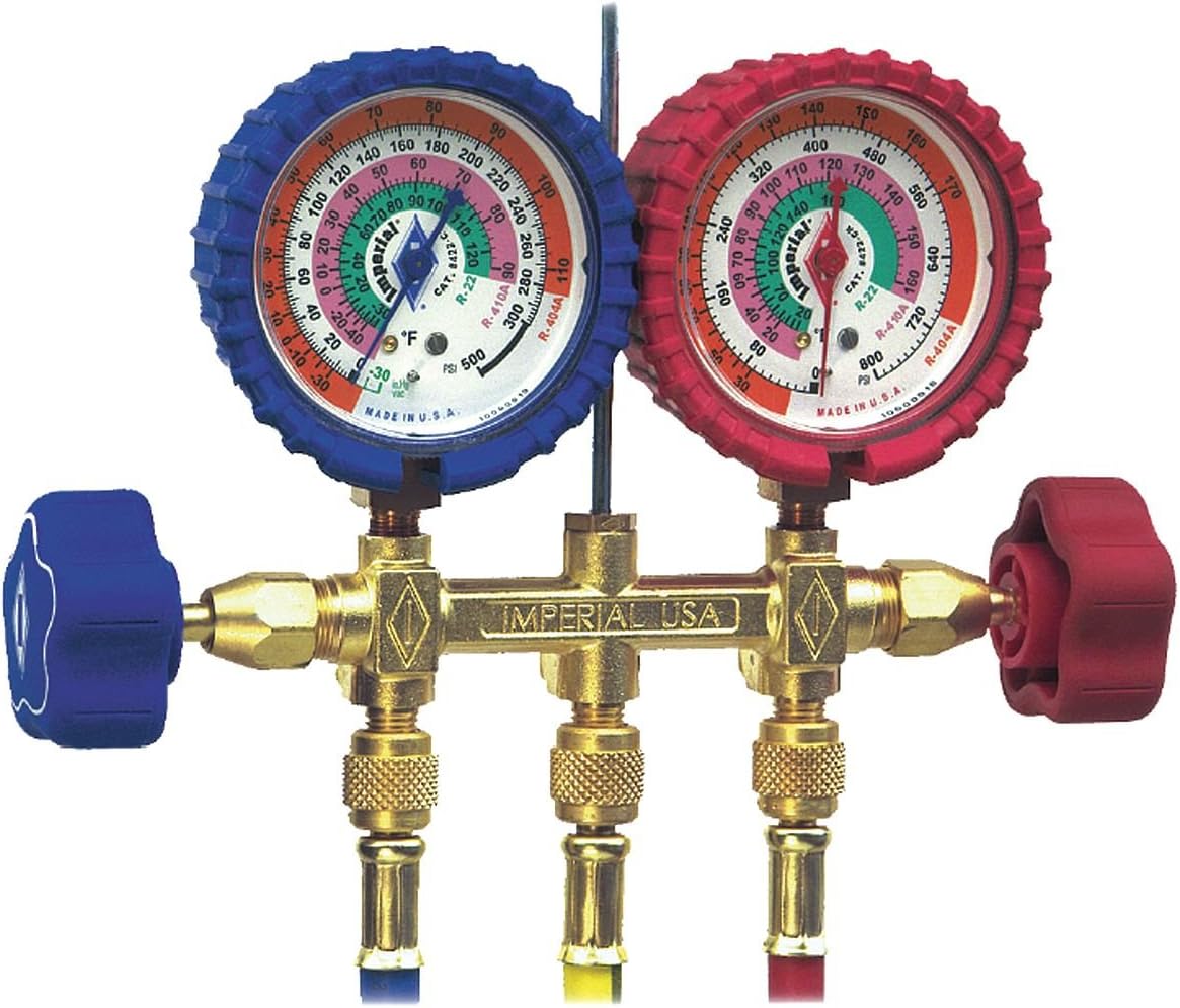 Mechanical Manifold Gauge Set, 2-Valve