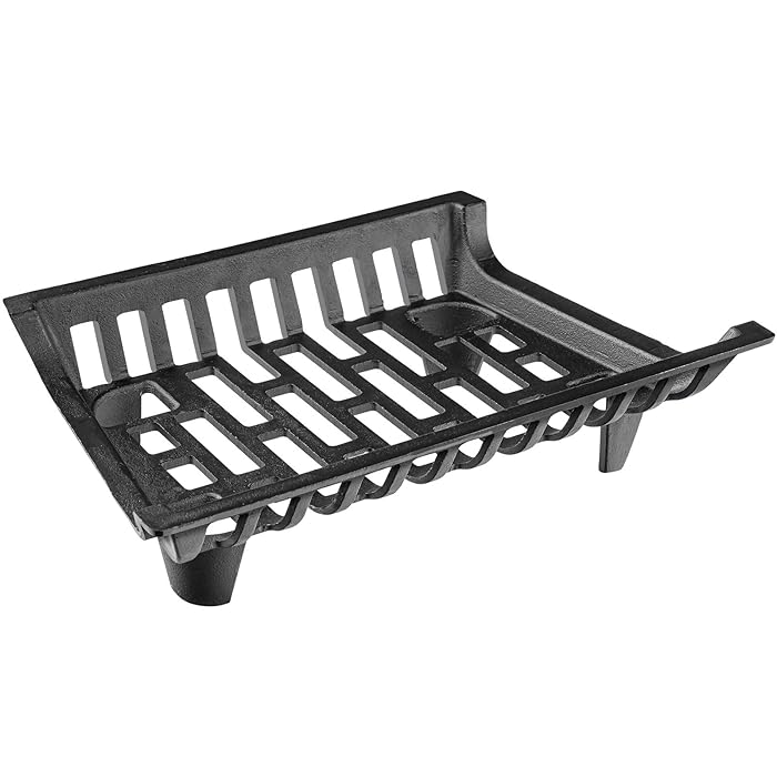 Buy Amagabeli Fire Grate 18” Fire Baskets for Open Fires Heavy Duty