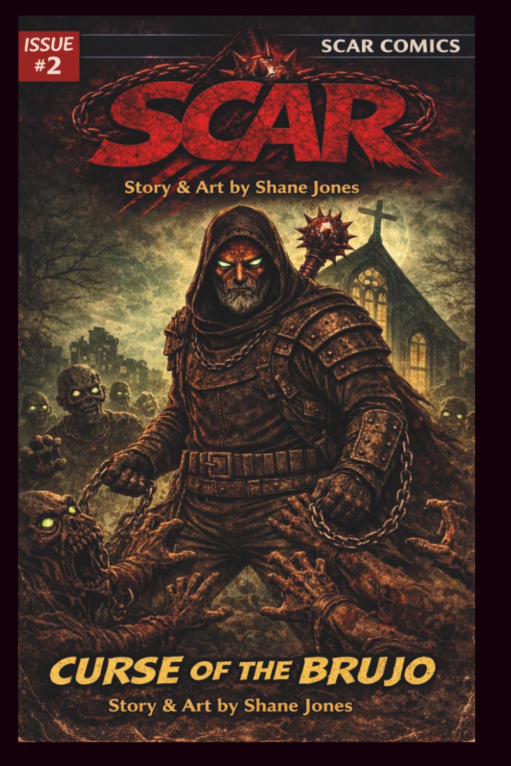 Scar Comics Volume #1 Issue 2: Curse of the Brujo