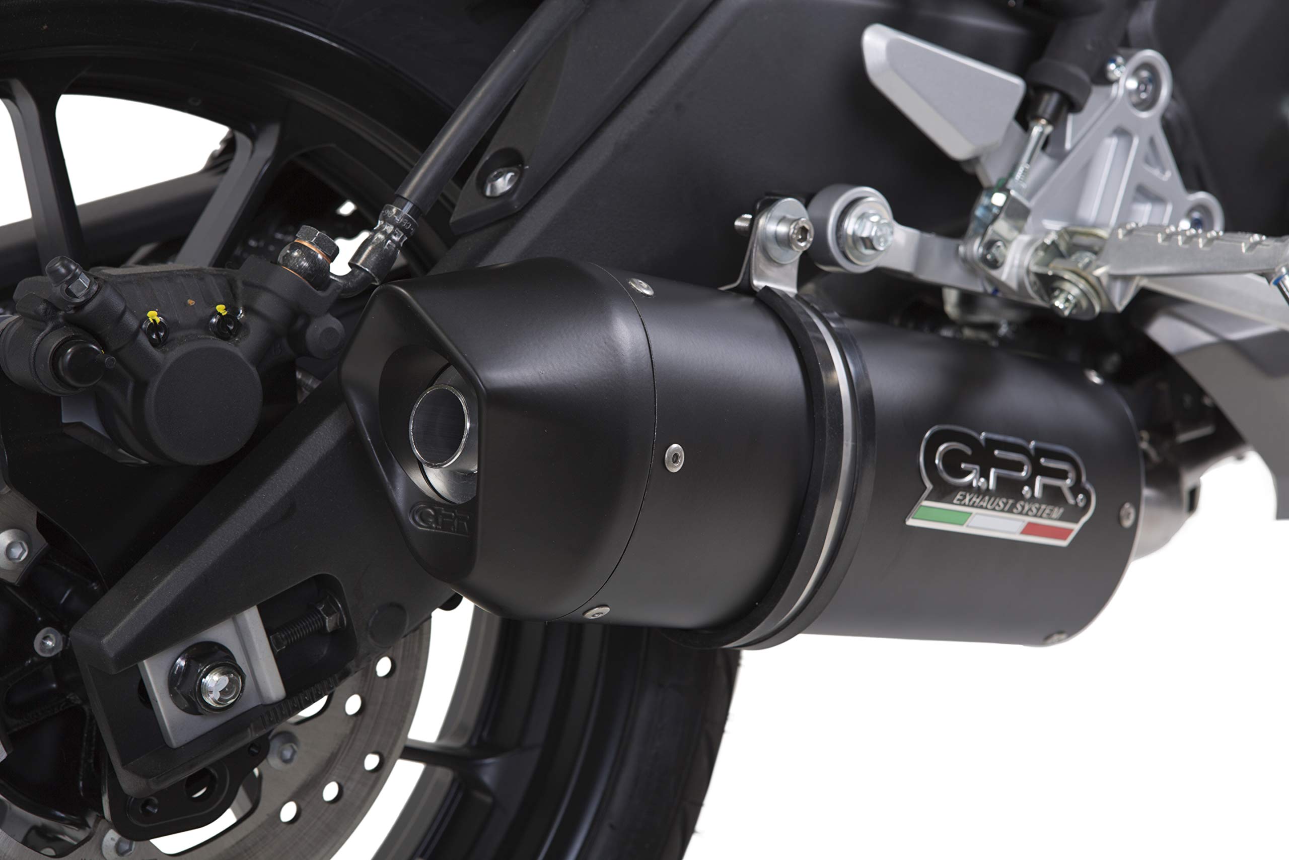 GPR EXHAUST SYSTEM GPREB Y.174.FUNE Ligne d'échappement complète homologué FURORE NERO YAMAHA MT 125 2014/17