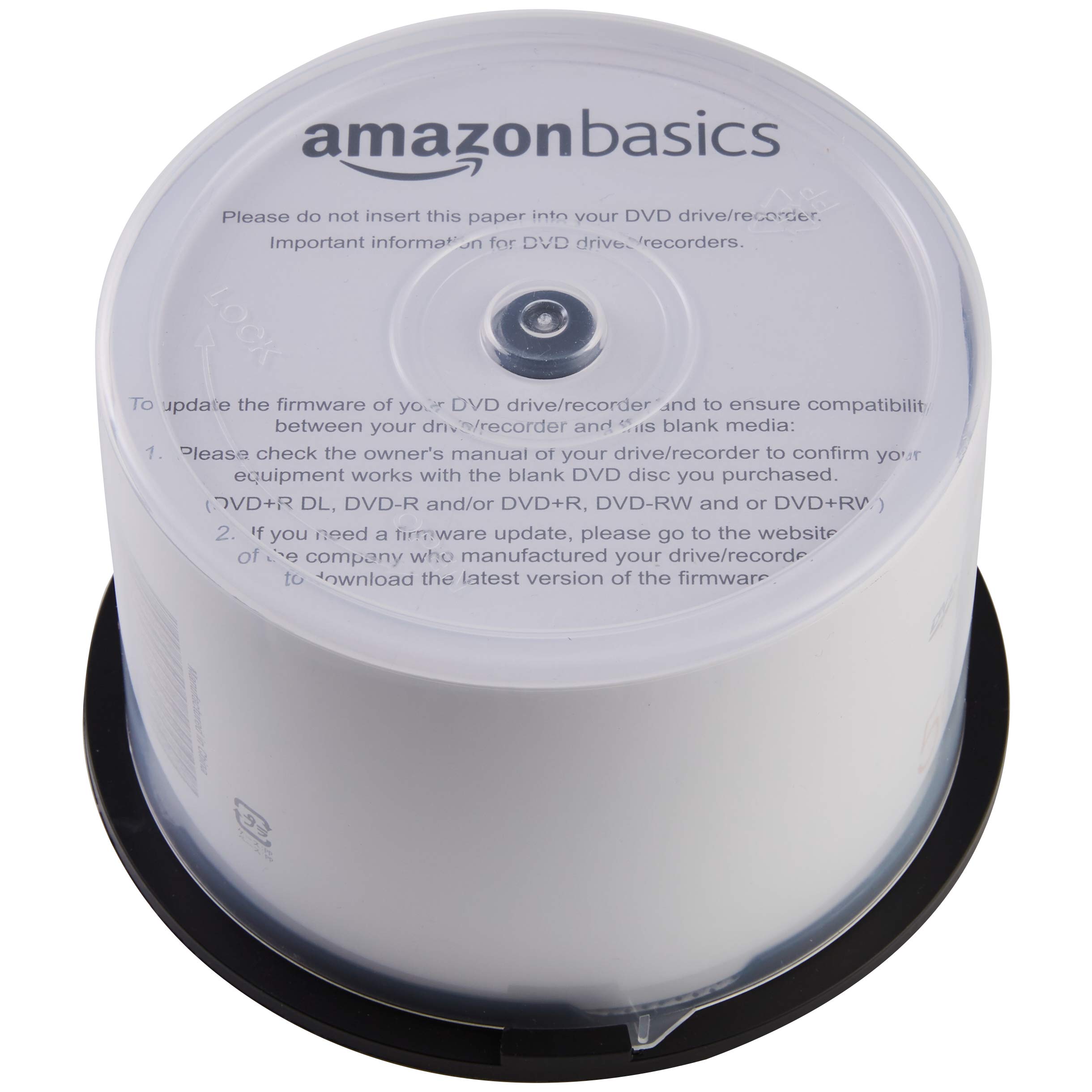 Amazon.com: Amazon Basics 4.7 GB blank 16x DVD+R - 50 Pack Spindle