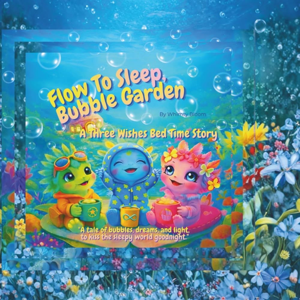 Flow To Sleep, Bubble Garden: A Three Wishes Axolotl Bedtime Story